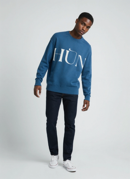 KNITTED HUN SWEATER