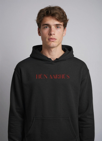 Classic hoodie with devil red