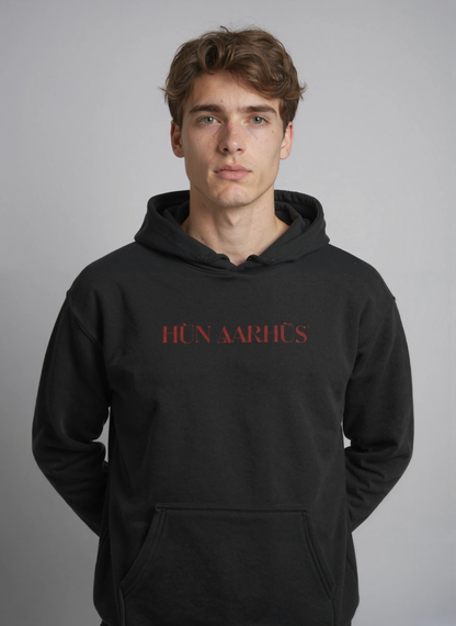 Classic hoodie with devil red